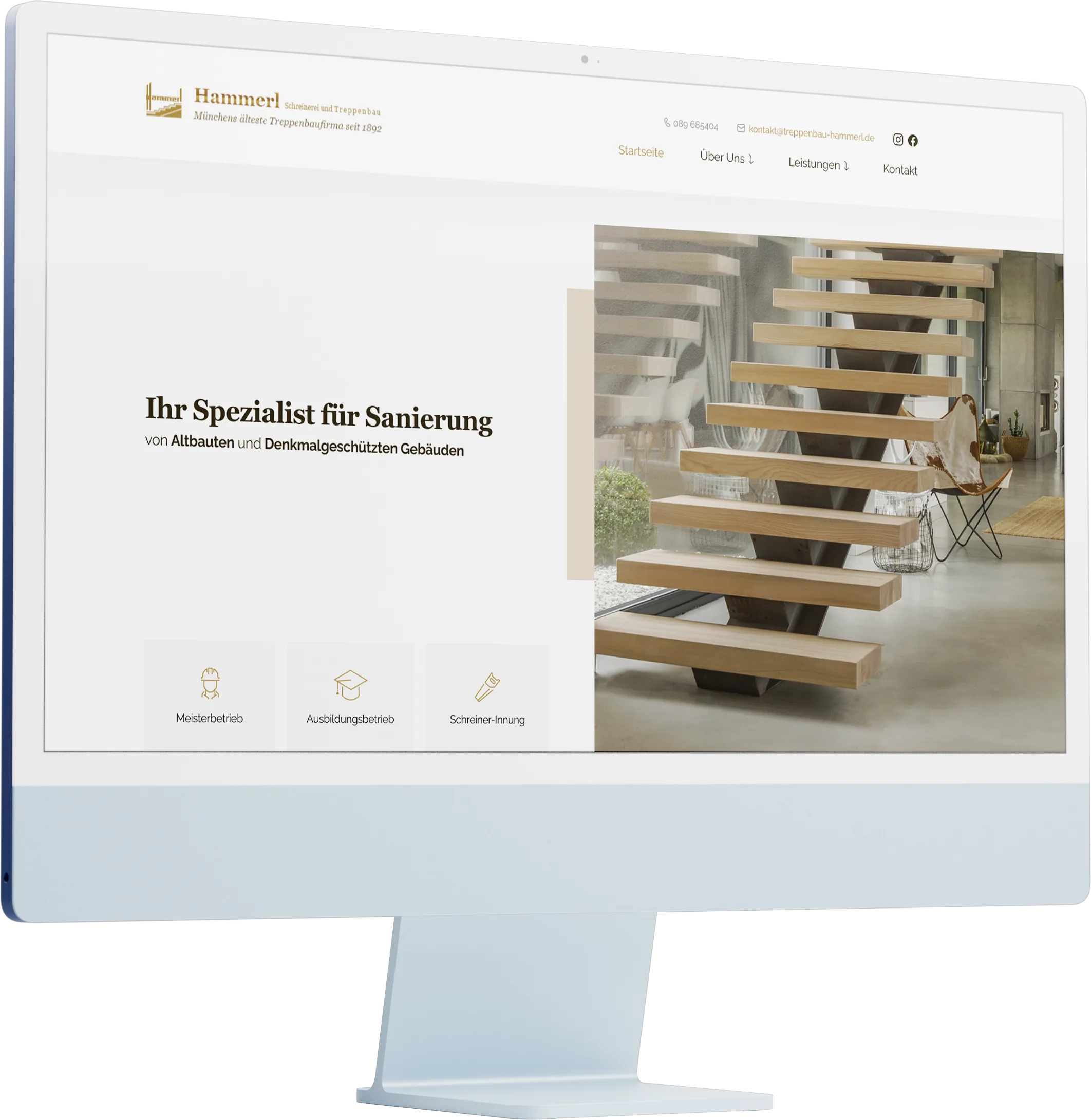 Treppen & Sanierung – Ansicht 1